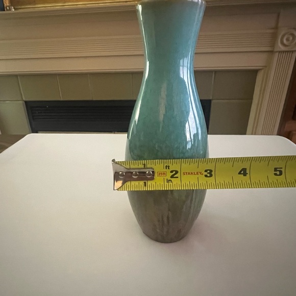 Blue and Brown Glaze Pottery Vase - Picture 11 of 14
